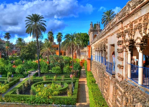 Alcázar of Seville Skip-the-line Führung, Patio de las Doncellas