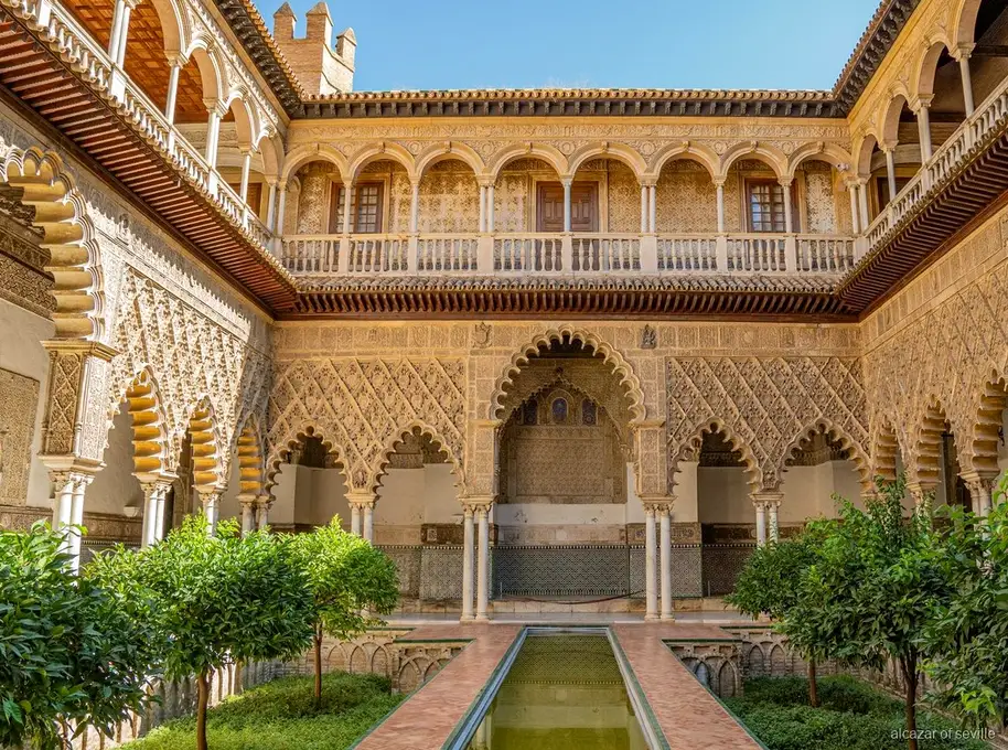 Visita autonoma all'Alcazar di Siviglia con app di audioguida