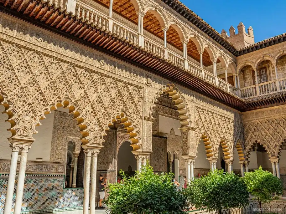 Jardín del Príncipe dentro de la ruta de audioguía del Real Alcázar de Sevilla