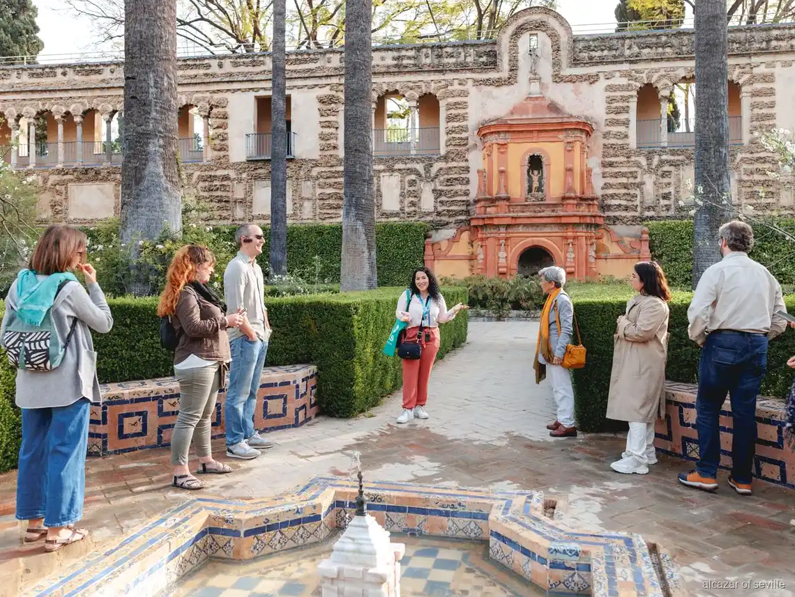 Sevilla Royal Alcazar VIP turu, kalabalıksız Salón de Embajadores