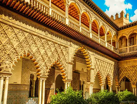 Cupola del Salón de Embajadores, tappa del tour guidato Real Alcázar di Siviglia