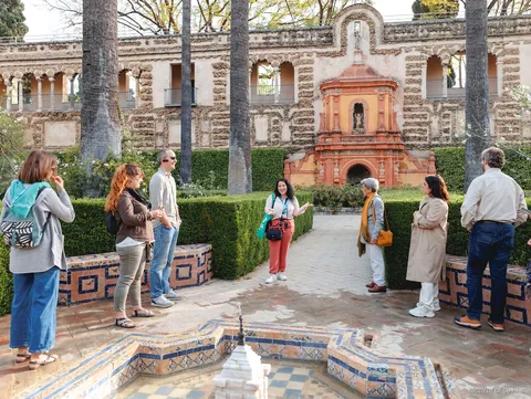 Tour VIP del Real Alcázar de Sevilla, Salón de Embajadores sin aglomeraciones
