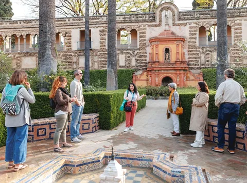 Tour VIP Real Alcázar di Siviglia, Salón de Embajadores senza folla
